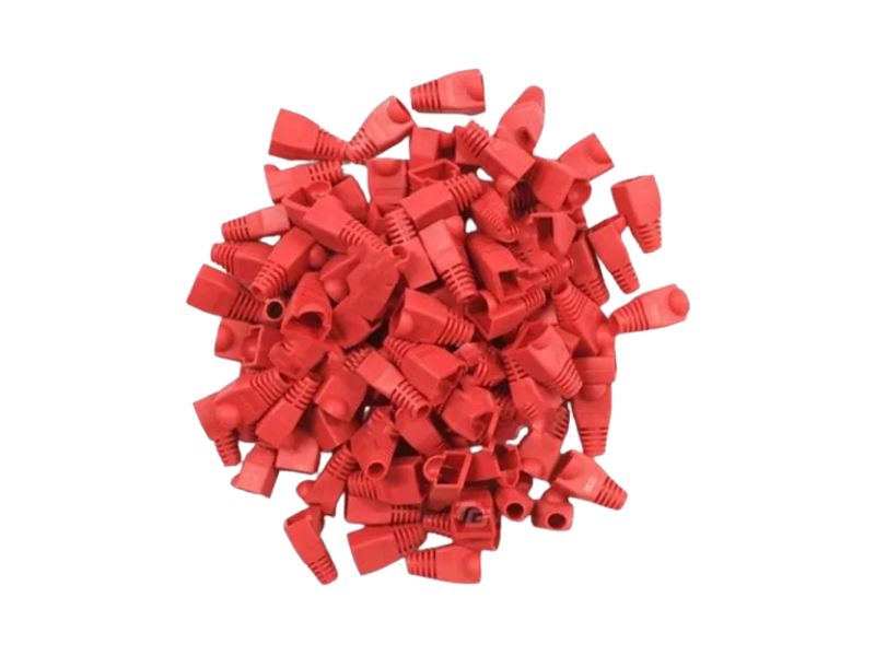 TeknoGreen TKJ-45PR Kırmızı RJ45 Kılıfı (100 lü P)