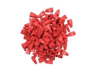 TeknoGreen TKJ-45PR Kırmızı RJ45 Kılıfı (100 lü P)