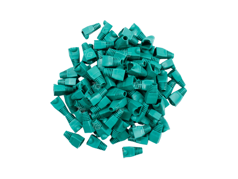 TeknoGreen TKJ-45PB Yeşil RJ45 Kılıfı (100 lü Pak)