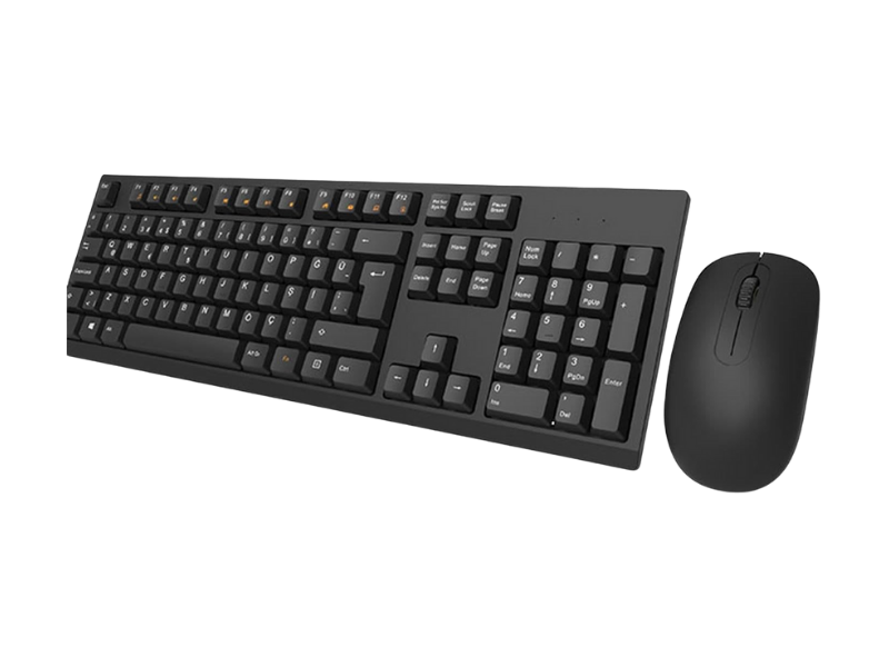 Everest KM-2510 Siyah Kablosuz Q Multimedia Klavye