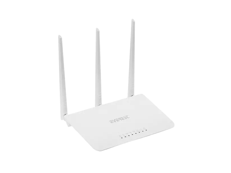 Everest EWR-F303 300Mbps 2.4GHz 3x 5dBi Anten 1x W