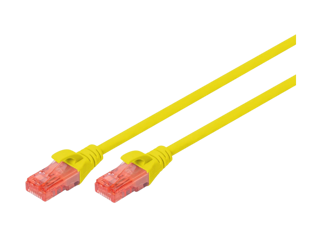 DK-1617-010 CAT 6 U-UTP patch cable, 1.m  AWG