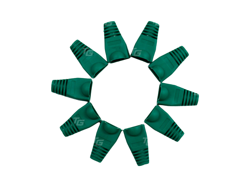 TeknoGreen TKJ-45PB Yeşil RJ45 Kılıfı (100 lü Pak)