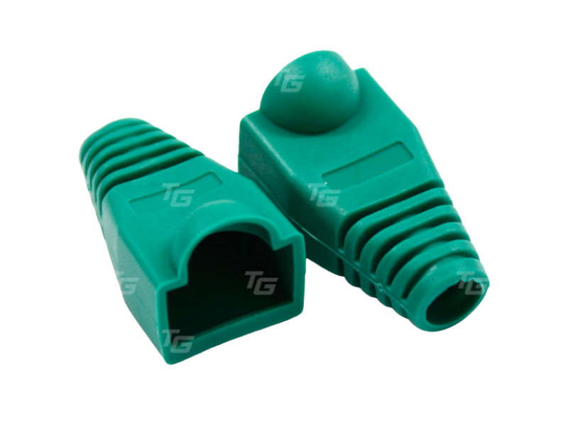 TeknoGreen TKJ-45PB Yeşil RJ45 Kılıfı (100 lü Pak)