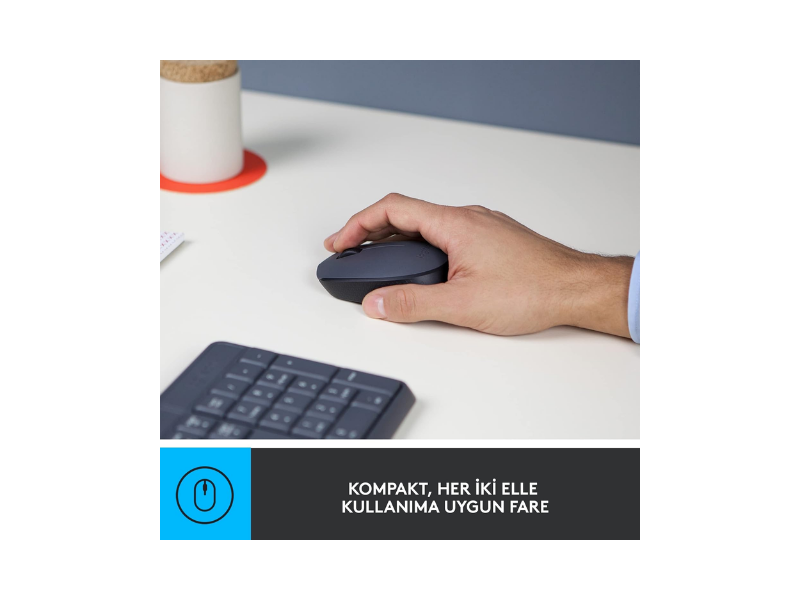 Logitech MK235 Kablosuz Klavye Mouse 920-007925
