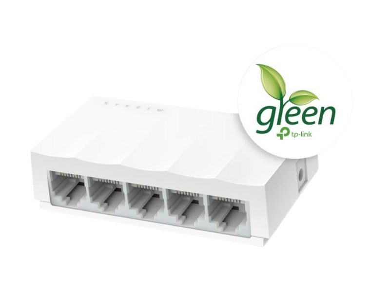 Tp-Link LS1005 5 Port Gigabt Desktop Plastic Cas