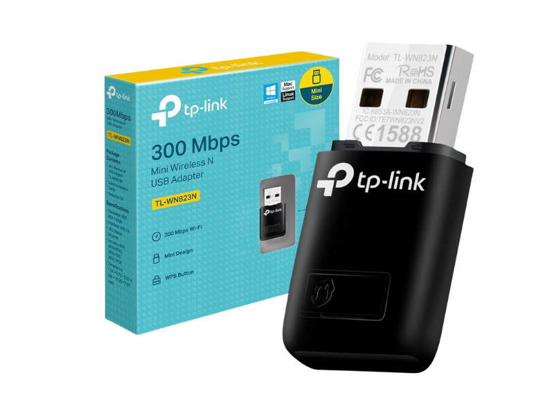 Tp-Link TL-WN823N Mini 300Mbps USB Adaptörv