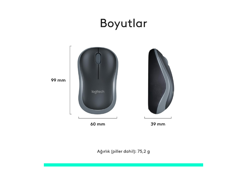 Logitech MK270 Kablosuz Klavye Mouse 920-004525
