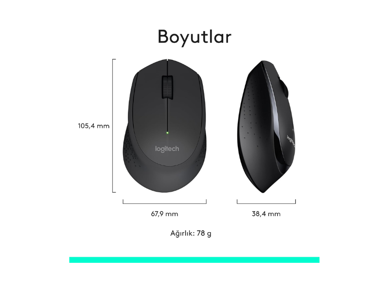 Logitech MK345 Kablosuz Klavye Mouse 920-006514