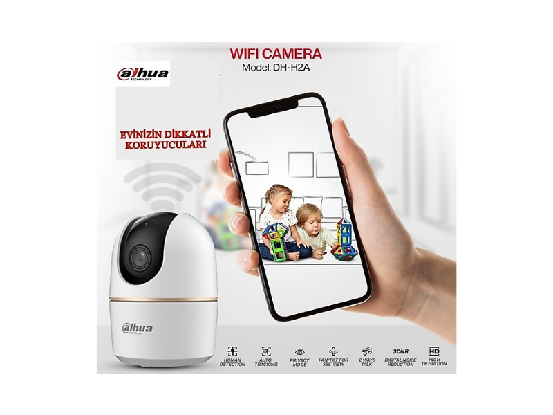 Dahua DH-H2A Hero A1 360° WI-FI Gece Görüşlü Akıll