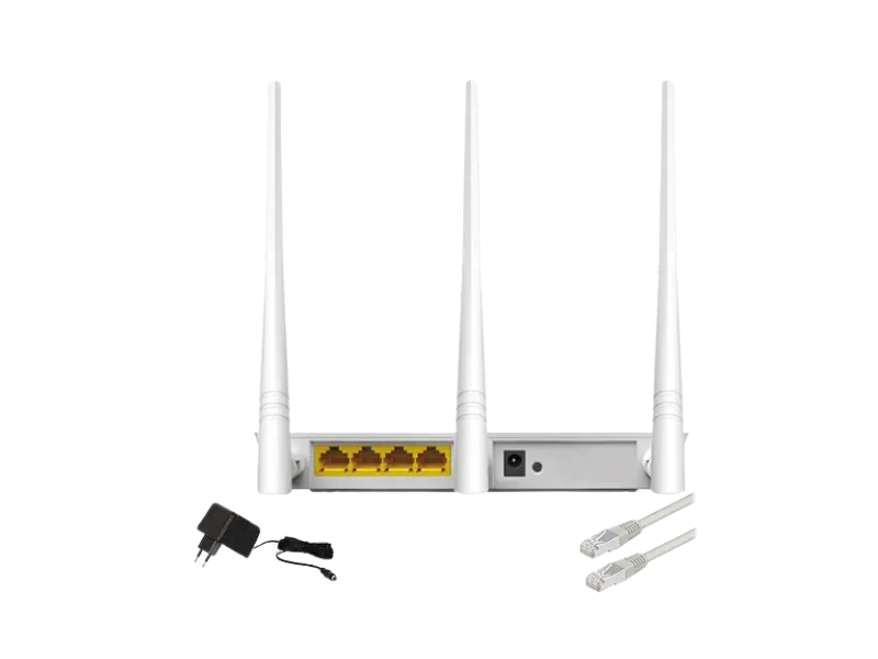 Everest EWR-F303 300Mbps 2.4GHz 3x 5dBi Anten 1x W